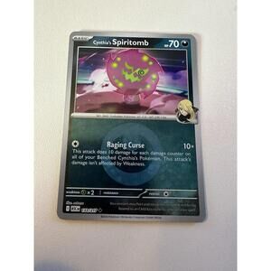 Ascended Heroes Cynthia's Spiritomb PokeBall Reverse Holo #133/217 Pokemon TCG